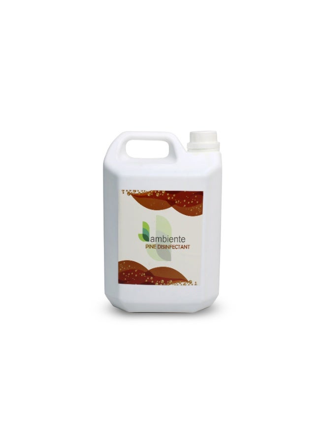 Ambiente Pine Disinfectant, 5L | Kills Germs, Bacteria & Viruses | Multipurpose Cleaner | Fresh Pine Scent | Safe & Biodegradable Formula